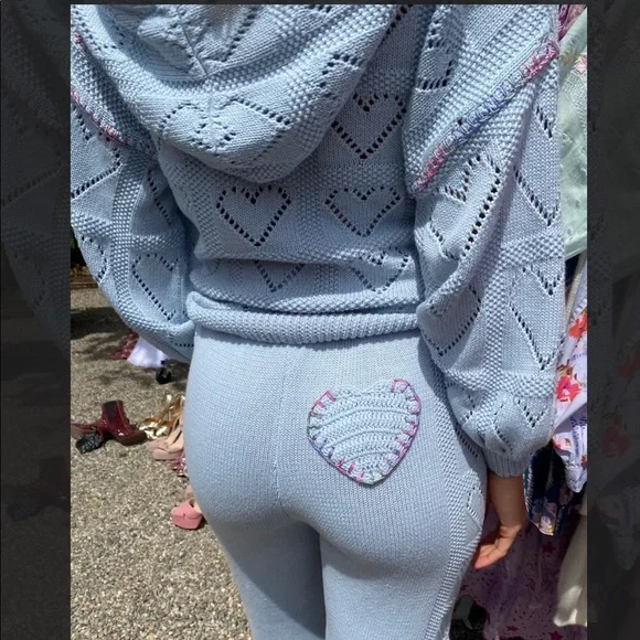 LOVESHACKFANCY SWEATER HOODIE - Picture 7 of 15